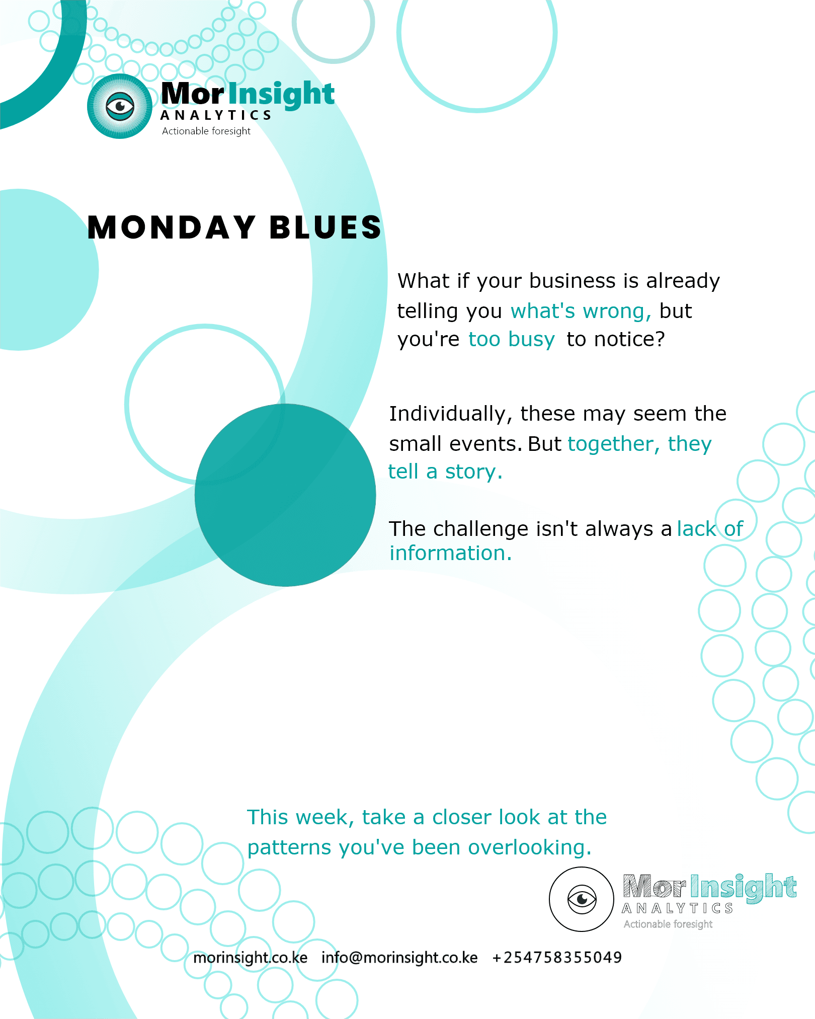 Is Your Business Already Telling You What's Wrong?